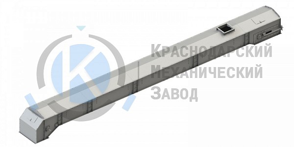 Производство Конвейер ленточный безроликовый КБ (Волокуша) 